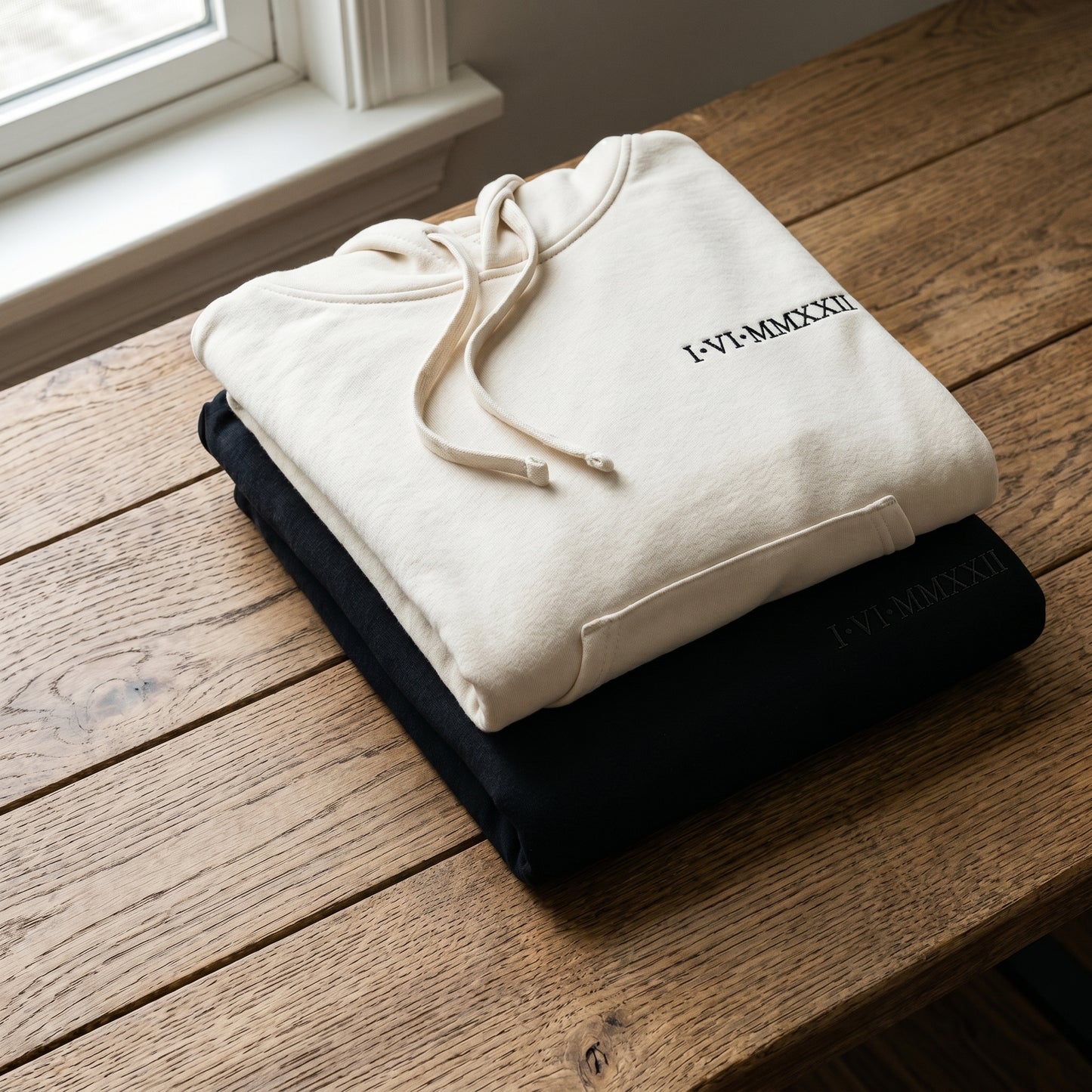 Custom Roman Numeral Anniversary Hoodie
