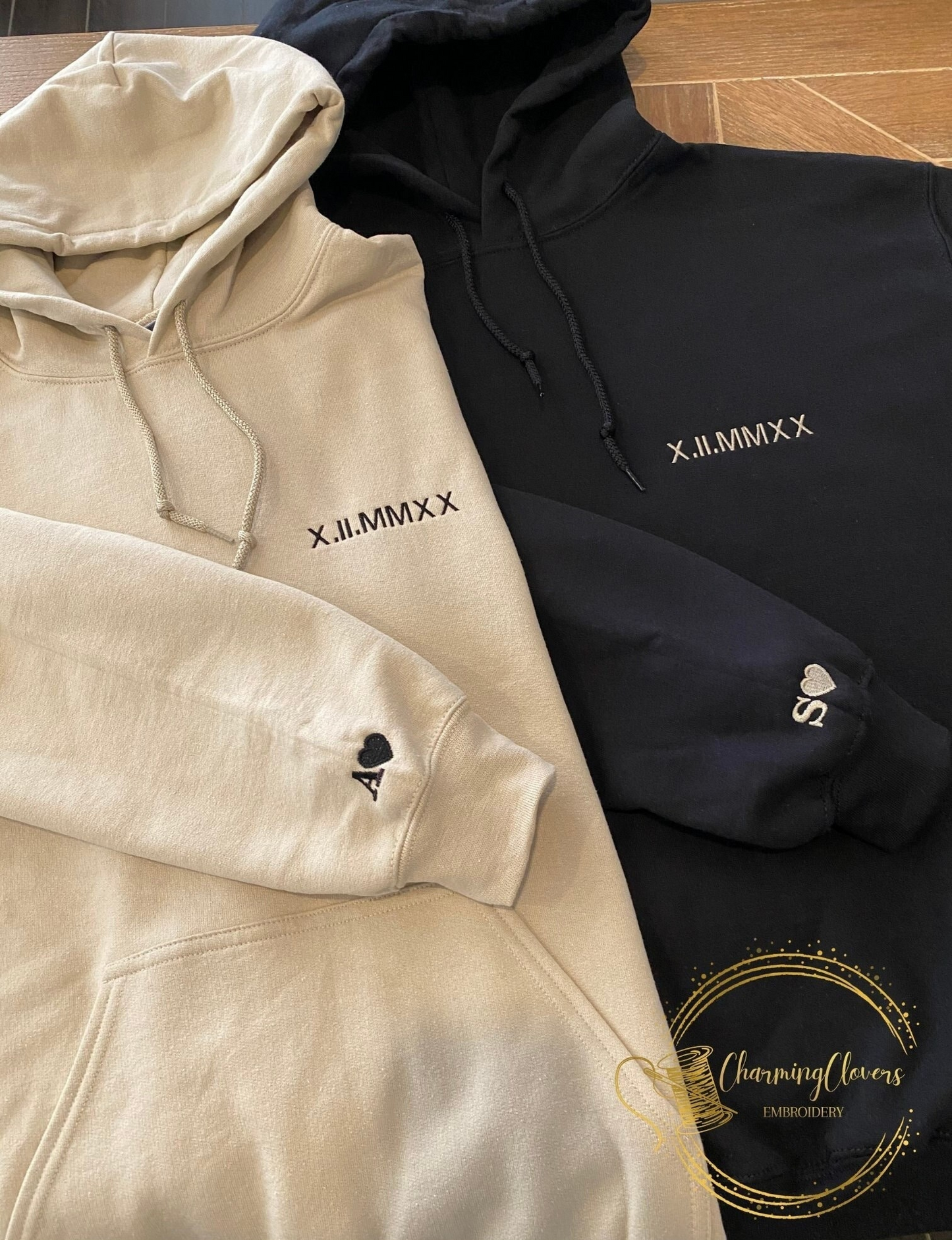 Custom Roman Numeral Anniversary Hoodie